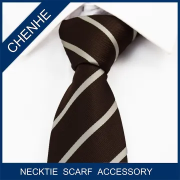 Stripe style moq 100 polyester woven necktie made in China