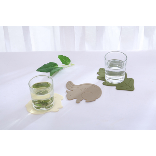 Creative Cloud Leaf Squirrel Silicone Drink onderzetters