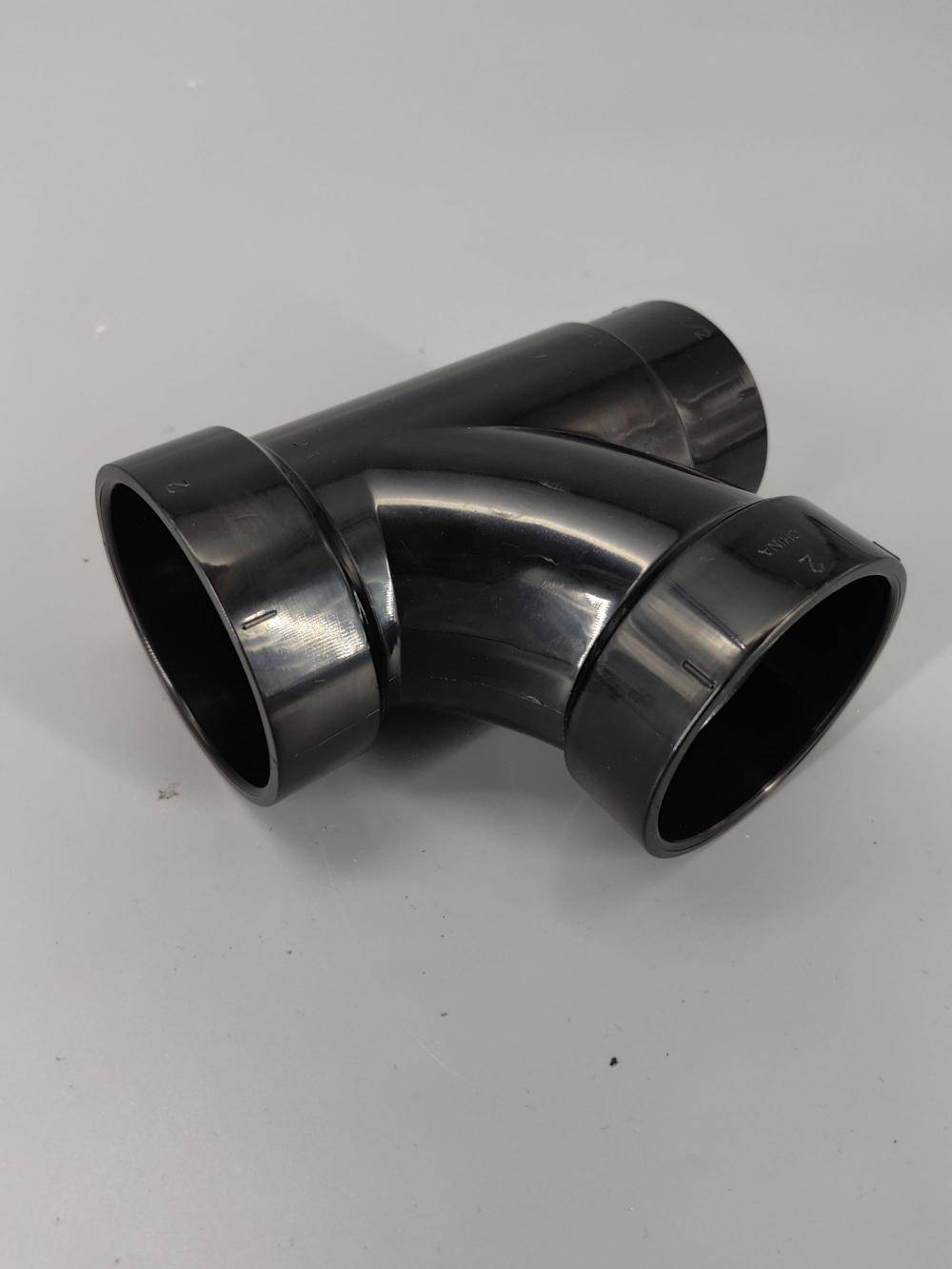 How can I protect my bathroom ABS or PVC pipe fittings from getting clogged?