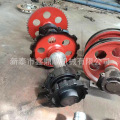 Single and double row mechanical transmission sprockets