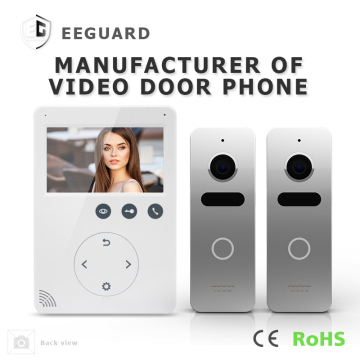 4.3 Inches Door Bell Video Door Phone Home Security Intercom System Interphone