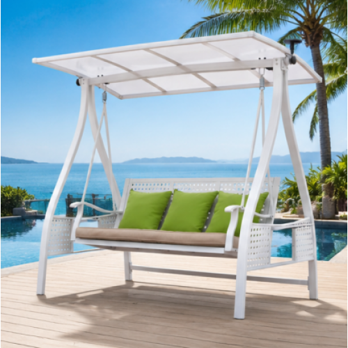 Outdoor Patio Hanging Chair Stand For 3 Person Hammock