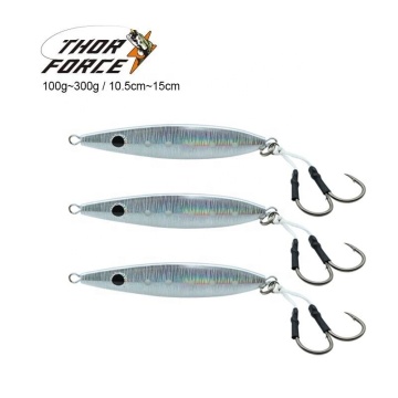 THORFORCE 250g High Quality Sinking Jig Fishing Bait - 5 Colors Artificial Lead Metal Lures