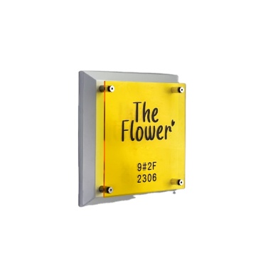 Acrylic Signage: Fashionable, Minimalist Store Entrance Signs