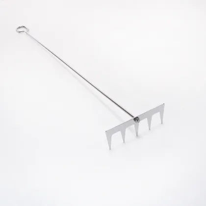 Wood fired pizza oven rake Charcoal rake