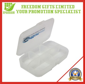 Rectangle Shaped Plastic Pill Box (FREEDOM-PG32)