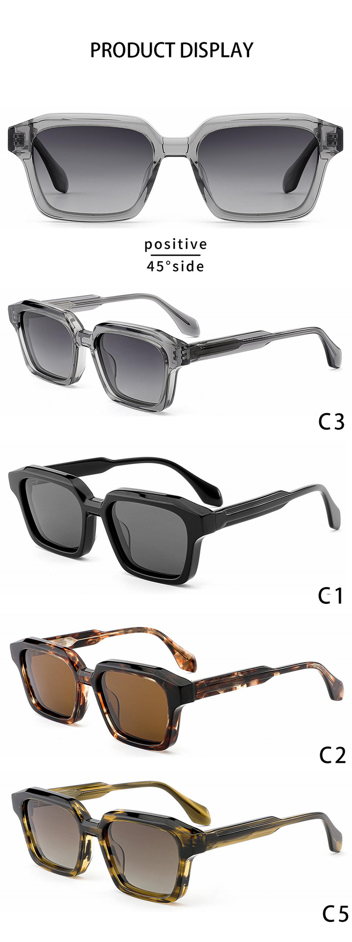 Customizable Acetate Eyewear