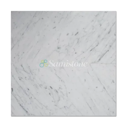Samistone Marble Bianco Carrara White Stone Tiles Price