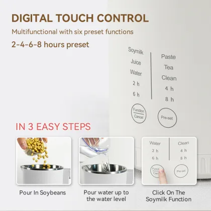Automatic Soy Milk Maker: Multifunctional Plant-Based Milk Machine