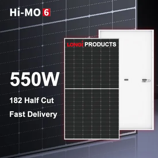 Longi Hi-Mo 6 Solar Panels: 550W - 560W Monocrystalline Photovoltaic Modules with European Stock