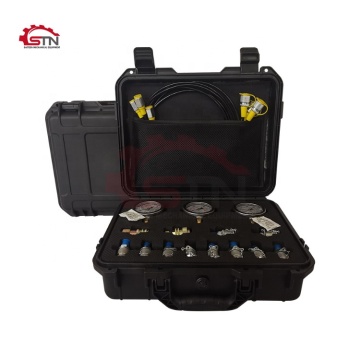 Factory Supply Excavator Hydraulic Test Pressure Gauge Set for Maintenance and Testing
