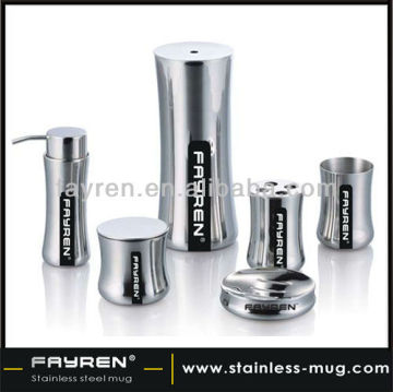 New style Stainless steel Soap Dispenser / Tumbler / Toothbrush Holder