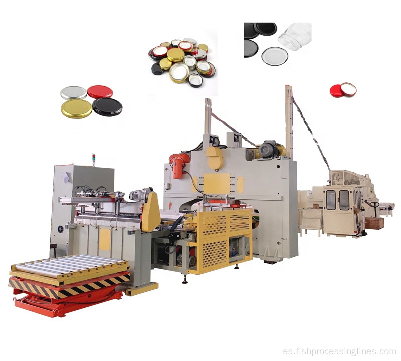 Twist Off Cap Product Line Packing Plant de fabricación