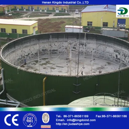 Biogas Energy Reuse, Use Wastewater to Produce Biogas, Energy Saving Sewage Treatment, Good Wastewater Biogas Project