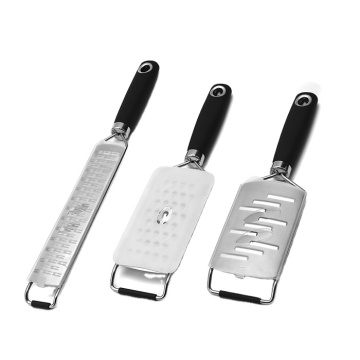 Ergonomic Stainless Steel Razor Sharp Blade Kitchen Grater - Cheese, Lemon, Garlic, Chocolate Zester