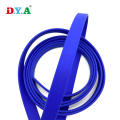 Durable Waterproof blue pvc coated dog leasj webbing