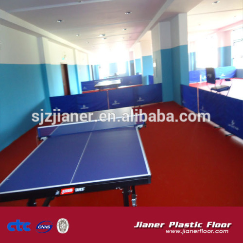 Indoor Table Tennis Pvc Sports Flooring, High Quality Indoor Table