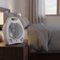 Tragbarer Tischheizlüfter mit Temperaturregelung