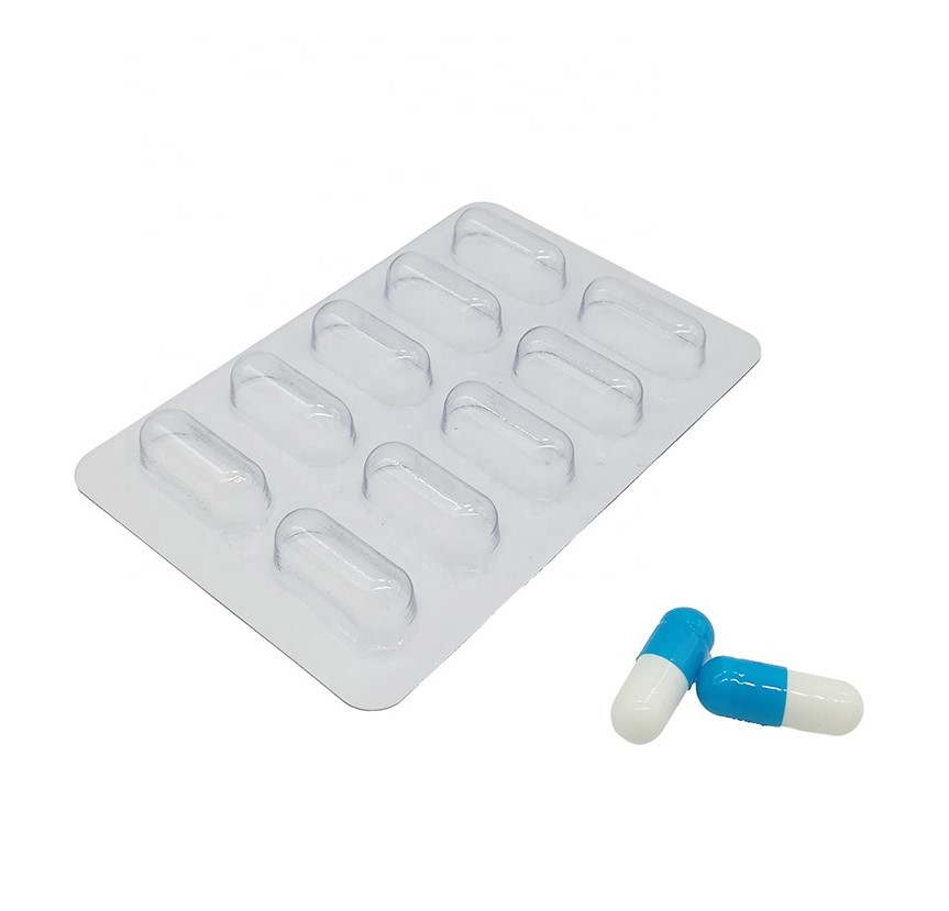 Pharmaceutical Capsules Blister Tray Pills Plastic Packaging