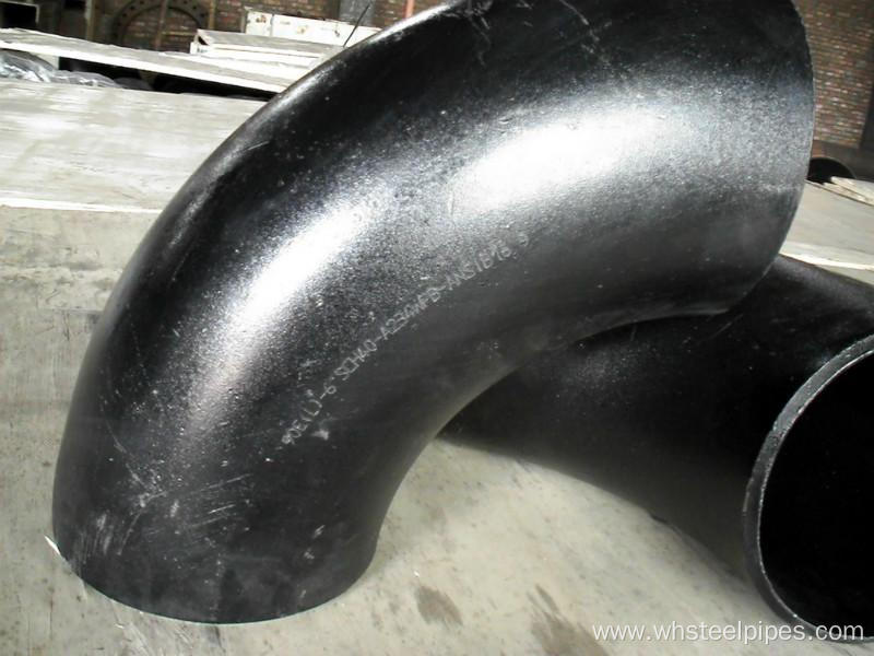 carbon steel material a234 wpb elbow fittings