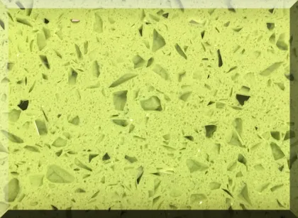 White starlight fossil quartz stone countertops