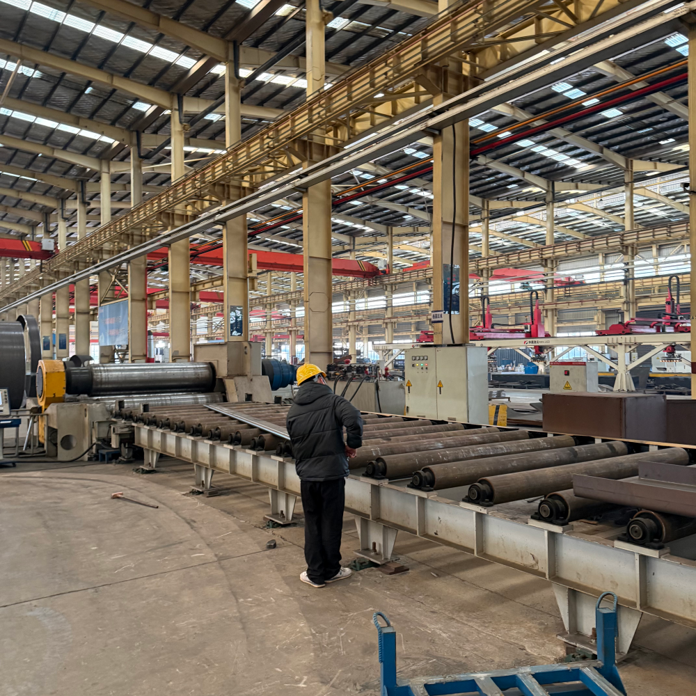 80mm Thick Four-Roll Plate Bending Machine