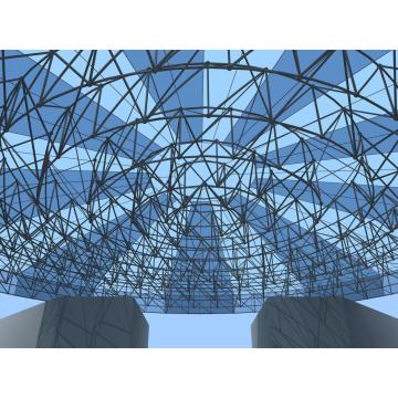 MOCONew World Phase Techo Estructura de acero Ingeniería de domo