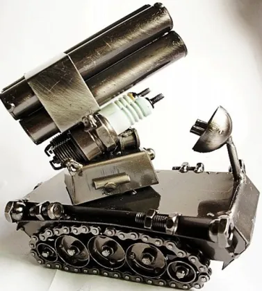 Full metal model toys