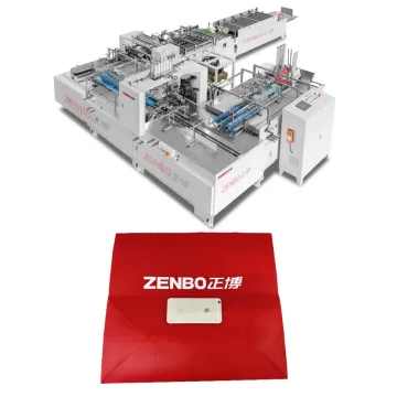 Semi Automatic Huge Paper Bag Square Bottom Forming Machine ZB80S
