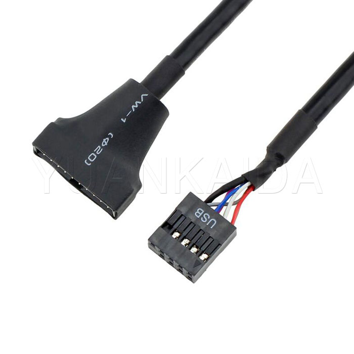 usb 20 pin to 9 pin