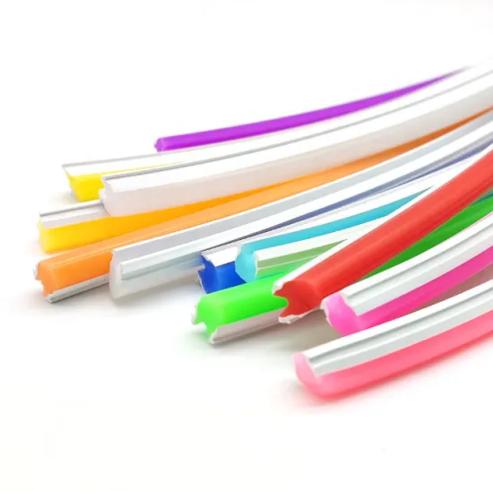 Silicone Separated Neon LED Flex Strip Lights: 10mm, 12V Tube Strips with RGB Neon Flex