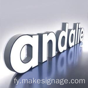 Frontlit en Backlit LED-kanaalbrief