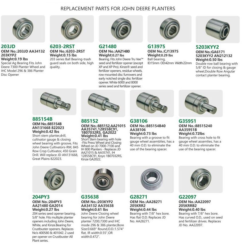 Jd Planter Bearing