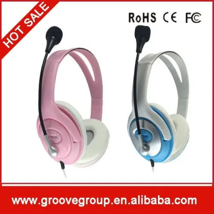 Computer Use and Wired,wired Communication colorful Computer headphones