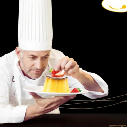 Sweet Egg and Cheese Pudding Treat