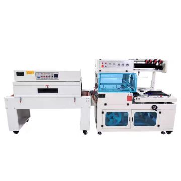 Automatic L-Type Polythene Bag Cutting and Sealing Heat Shrink Packaging Machine