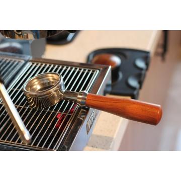 58mm Two-ear Bottomless Portafilter with Wood Handle