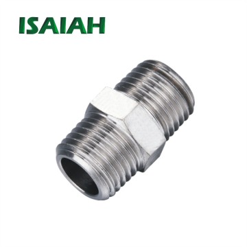 Brass Nickel Plated Air Hose Connector with Male Thread