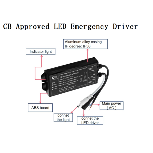 Alimentation d'alimentation de secours à LED approuvée par CB