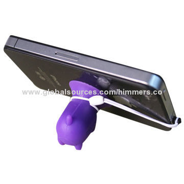 2014 hot sale smart silicon cell phone stand