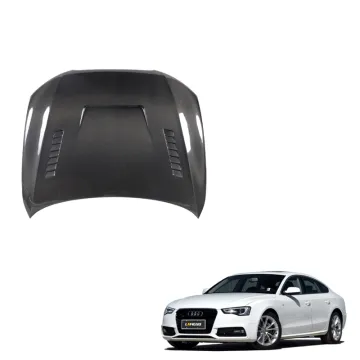 Carbon Fiber Front Bonnet Engine Cover Hood for Audi A5 B8.5 S5 RS5 Sedan