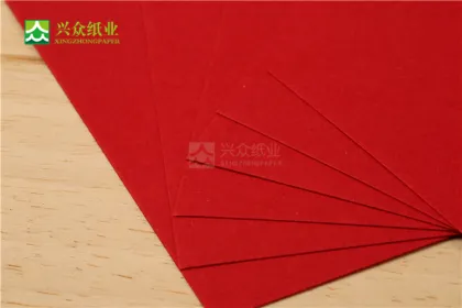 Red Papier Paperboard Card for Box
