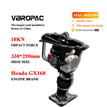 High Quality Vibrating Portable Soil Tamping Rammer Machine
