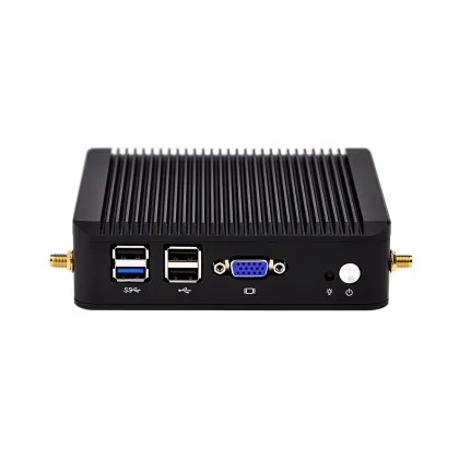New 4 Lan 4 USB Qotom-Q190G4 celeron J1900 Quad Core firewall Multi-function home router Pfsense box