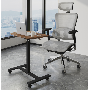 Table debout pour ordinateur portable réglable en hauteur avec roues