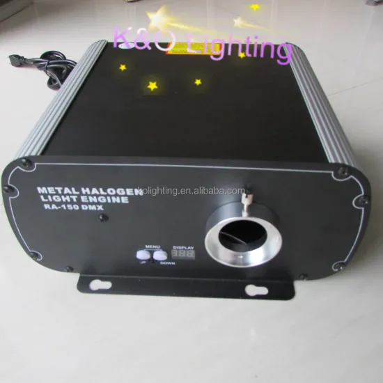 8 Colors Changing DMX Sensorial R-150 Light Engine Fiber Optic Illuminator