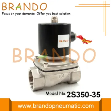 2S350-35 Stainless Steel Solenoid Valve 1 1/4 Inch