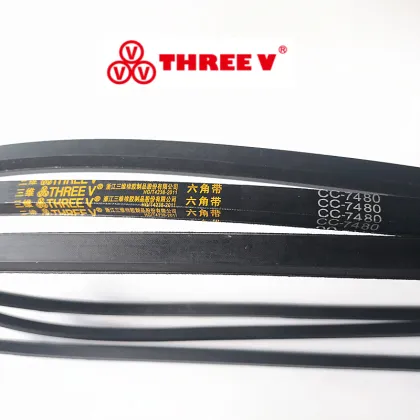 THREEV China Supplier: Sanwei Rubber V Belt Hexagonal Belts CC7480