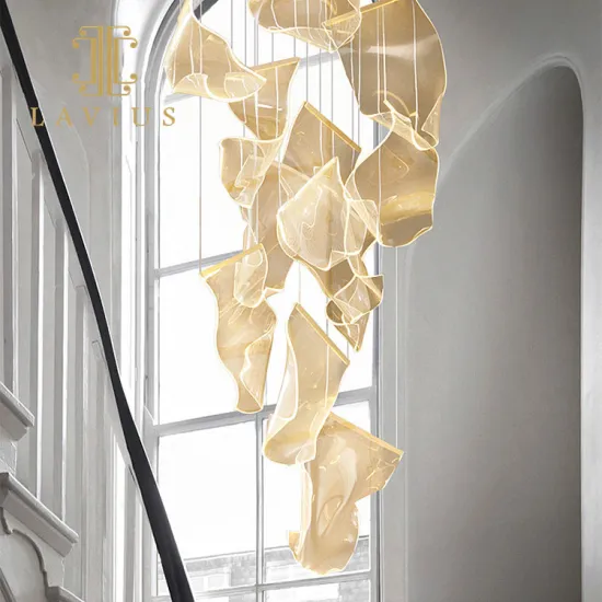 Modern creative white villa chandelier hot customized chandelier