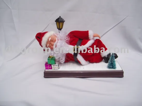 6" Santa playing  Hulu